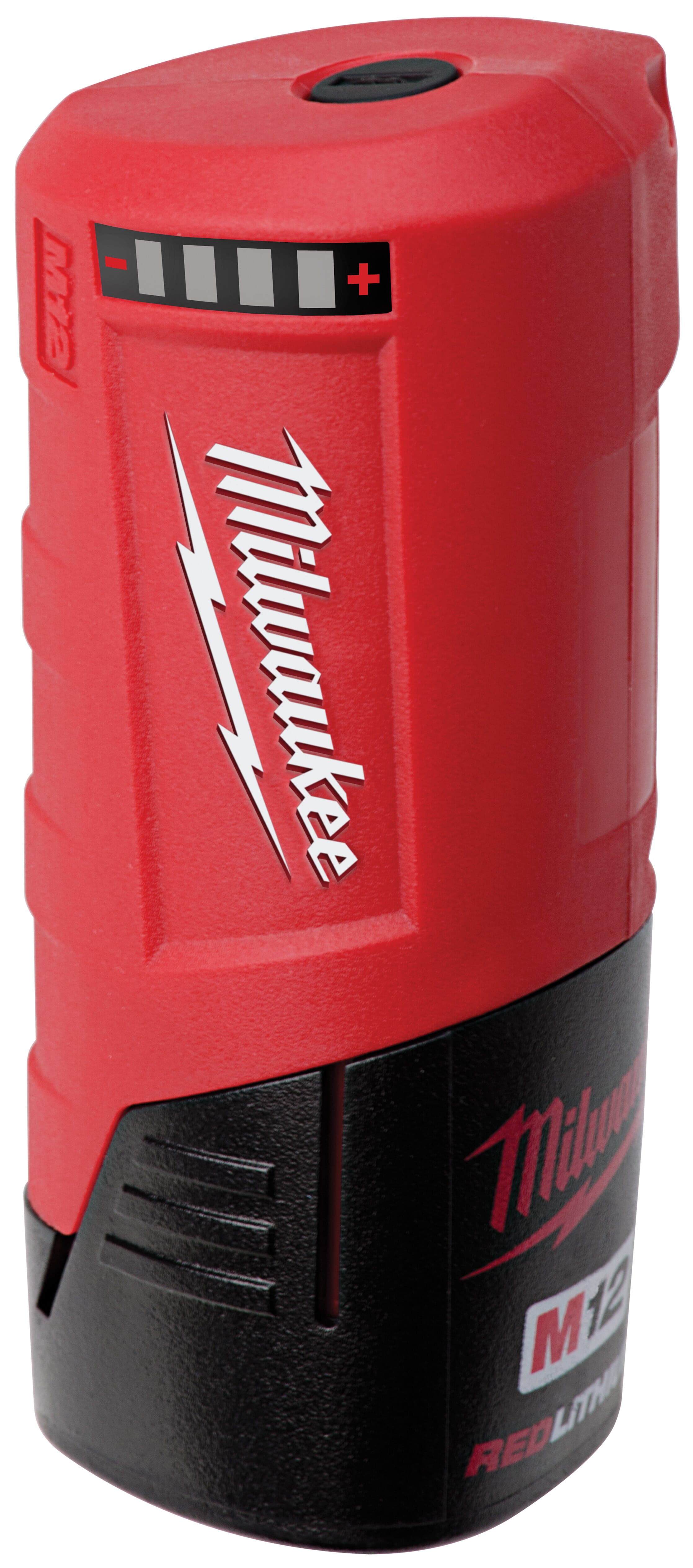Milwaukee® M12™ 49-24-2310 Power Source, 1.5/2/3/4 Ah Lithium-Ion Battery, 12 VDC Charge, For Use With M12™ Battery Pack and Heated Gear